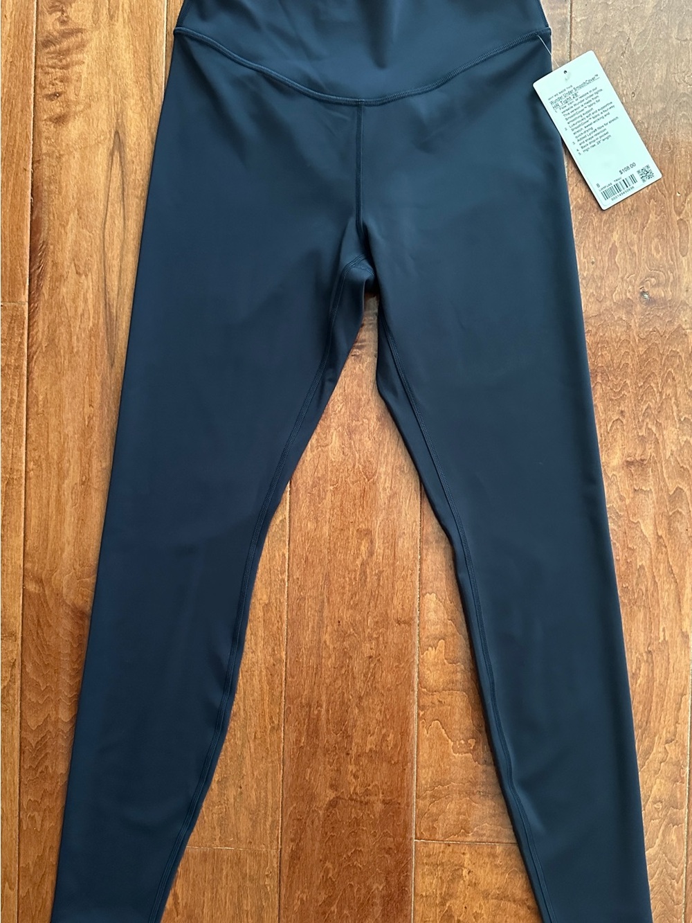 NWT lululemon Wunder Under smooth 28” navy High-Rise Active Leggings sz 8